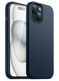 FITIT FITIT Magnetic Silicone Case for iPhone 14 6.1-Inch, Compatible with MagSafe, Blue.  - Image 1