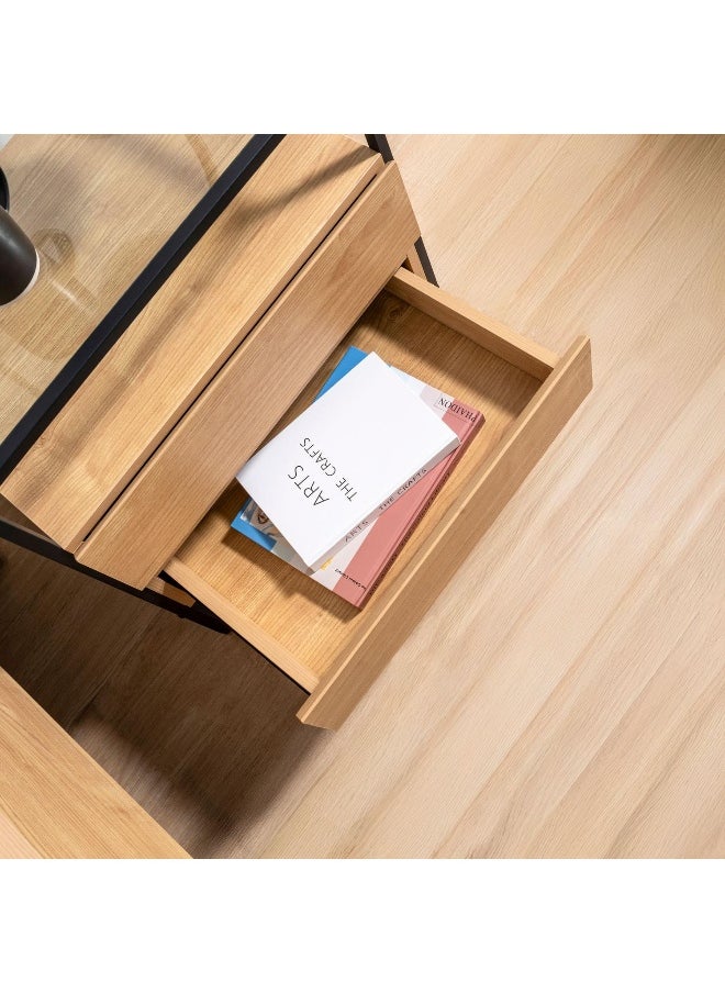 Walter Nightstand With 2 Drawer - Oak