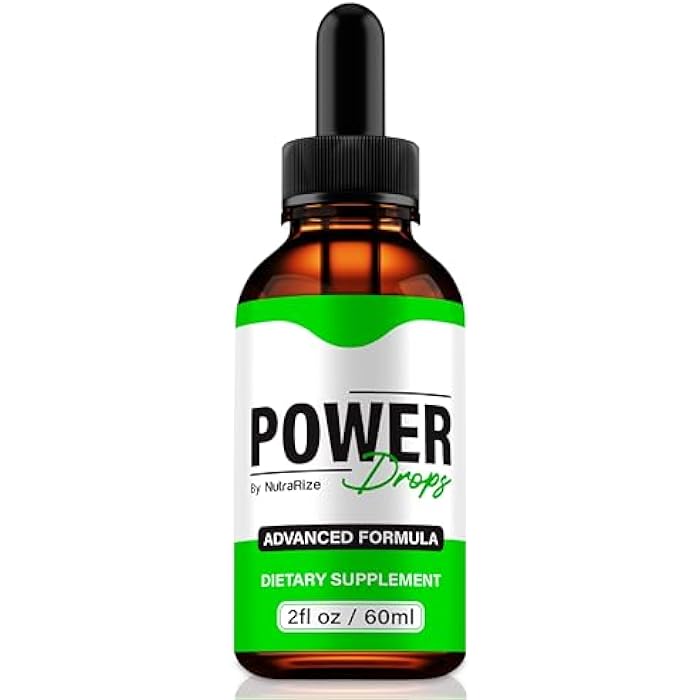 NutraRize Power Drops, Official Power Drops, All-Natural Liquid Formula to Support Stamina, Energy and Overall Well-Being, Premium PowerDrops Gotas Review (30 Servings) - Image 1