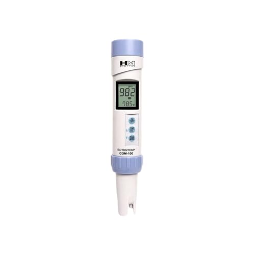 HM Digital HMDCOM100 Waterproof EC/TDS And Amp Temperature Combo Meter - Image 1