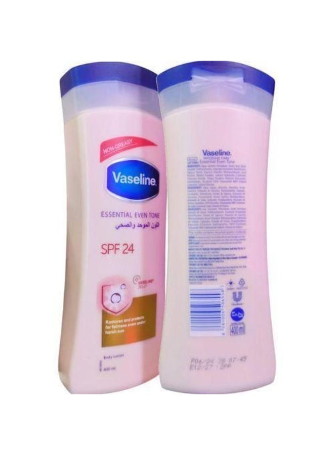 Vaseline Essential Even Tone SPF 24 Body Lotion 400ml - Image 1