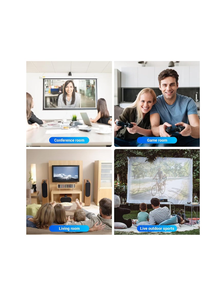 KASTWAVE - Wireless HDMI Transmitter and Receiver 5G, Turn Phone As a Monitor by App, Stream 1080P@60Hz Video & Audio for Laptop, Cable Box, Camera to TV 30m Wireless - Image 1