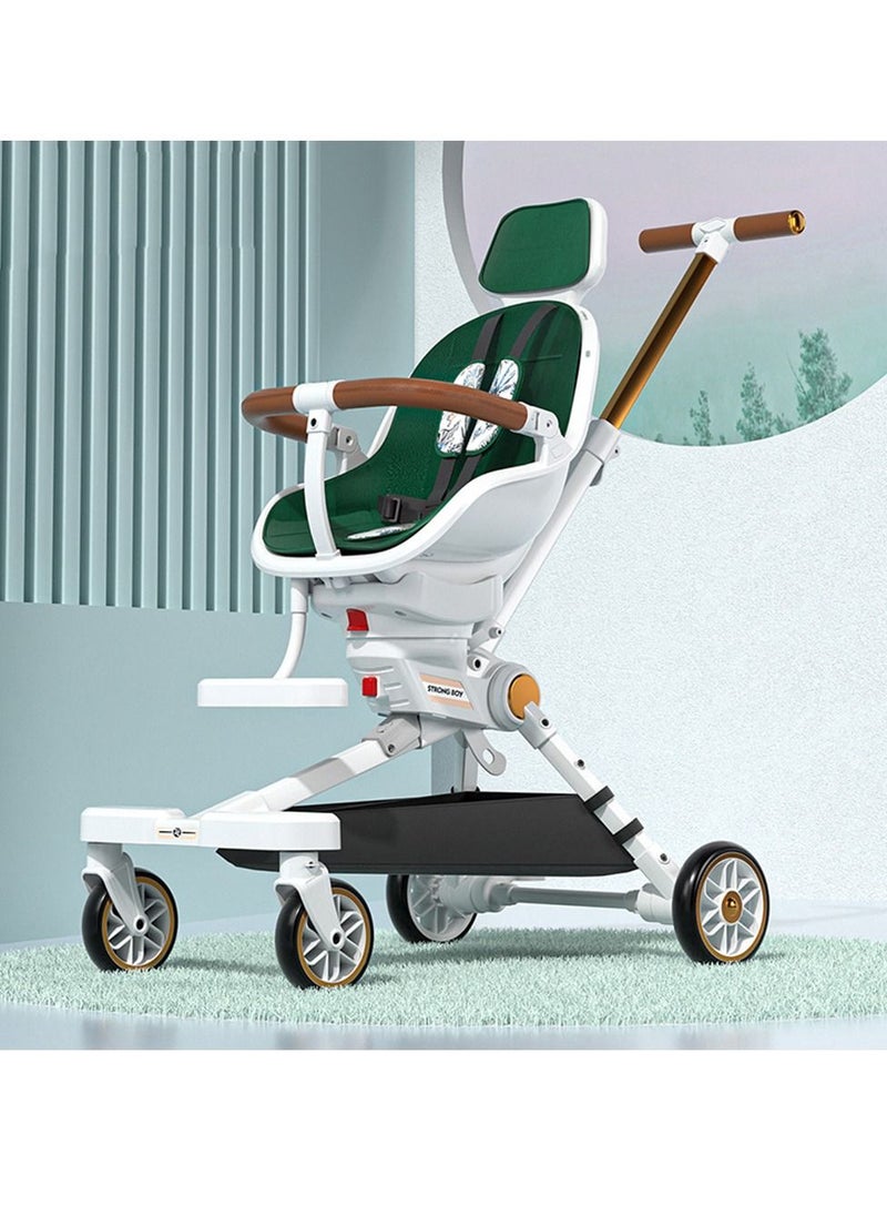 Arabest - Lightweight Travel Stroller-Compact Travel Stroller for Airplane, One-Hand Folding Baby Stroller,  Toddler Stroller With Awning - Image 1