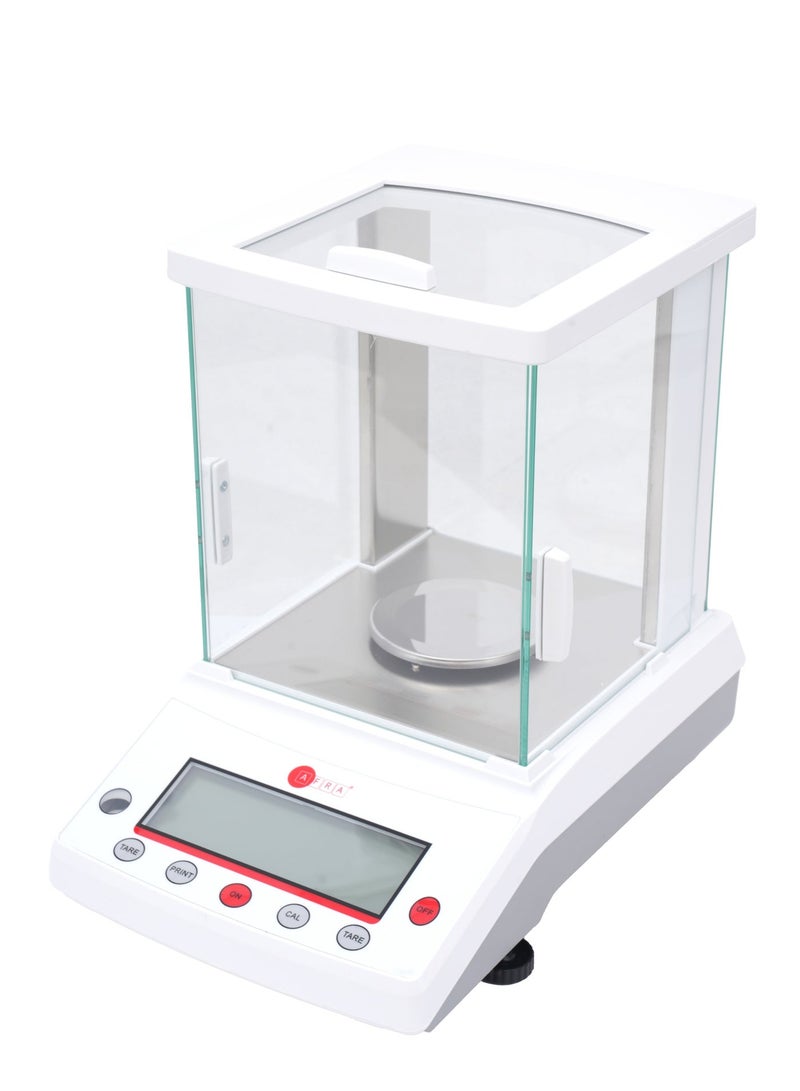 AFRA AFQS-AS2001LC Analytical Scale 200g Capacity 0.001g High Precision Digital Laboratory Balance with LCD Display - Image 2