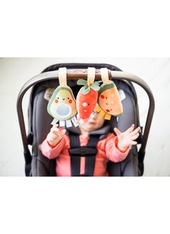 pearhead Stroller Toy Set of 3, Fruit  - Image 2