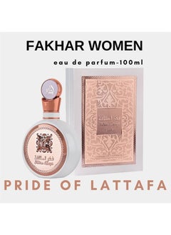 Lattafa Perfumes Lattafa Fakhar for Women Eau de Parfum Spray, 3.4 Ounce  - Image 3