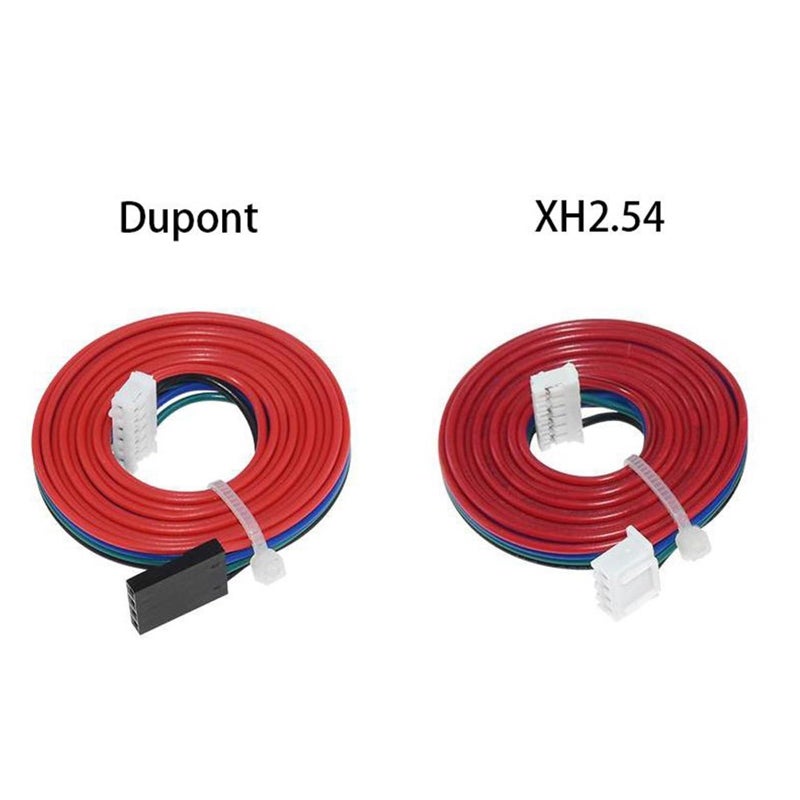 محرك خطوي Nema 17 17HS4023 مقاس 5 مع موصل XH2.54 لطارد طابعة ثلاثية الأبعاد 12V 24V 4 أسلاك قطعتين - Image 4