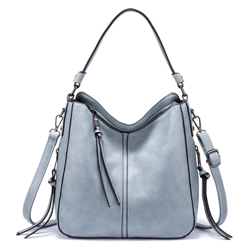 Realer Handbags for Women Hobo Purse Medium Ladies Crossbody Shoulder Bag Faux Leather - Image 1