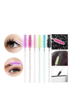 Generic Mascara and eyelash brush for lengthening eyelashes and eyebrow application tool 1 piece (assorted colors)  - Image 2