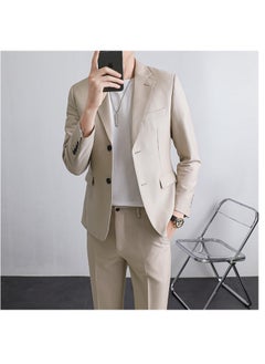 KUYING New Casual Slim Fit Suit Two-Piece Set  - Image 2