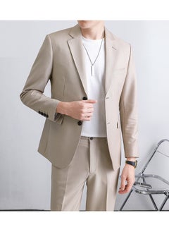 KUYING New Casual Slim Fit Suit Two-Piece Set  - Image 4