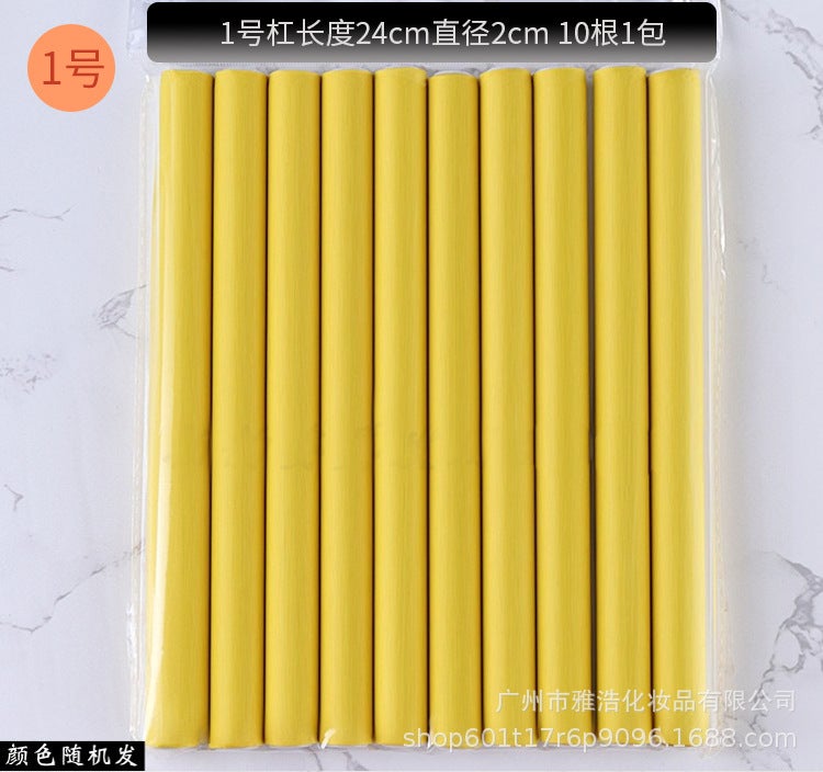 Hairdressing Supplies Pear Flower Perm Inner Buckle Does Not Hurt Hair Perm Curly Hair Modeling Bar Perm Heat Insulation Bar Cold Perm Bar Tool - Image 1