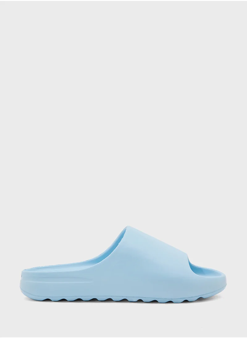 Truffle Cleated Slip On Mules