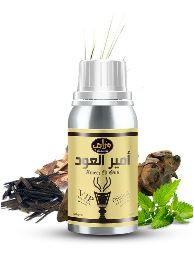 مرَاحِب أمير العود زيت عود فاخر مركز رائحة قوية وثابتة إعادة التعبئة والبيع والإهداء - Image 2