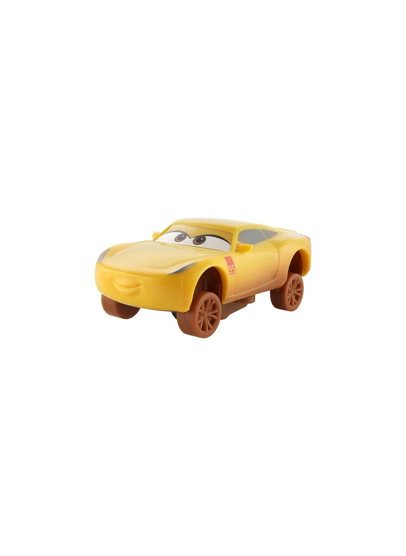 Mattel (MCJG9) - Disney Pixar Cars 3: Crazy 8 Crashers Cruz Ramirez Vehicle - Image 1