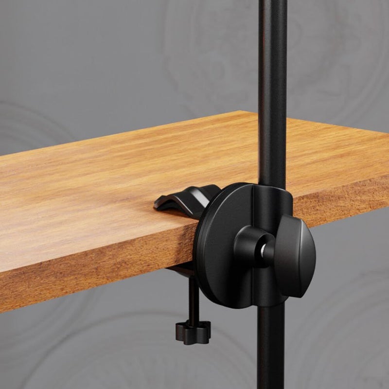 Microphone Holder Clip For Stands Desk Mount With 15mm Hole Diameter - Image 3