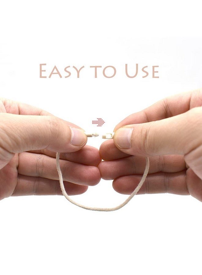 Renashed 7.7" 500 Pcs Cotton Hang Tag String Fasteners For Gifts Luggage Label Attachment Clothing - Image 5