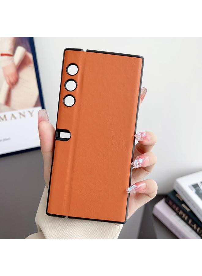 S-TOP Case For Honor V Purse Morandi Solid Color Leather Texture Phone Case - Image 2