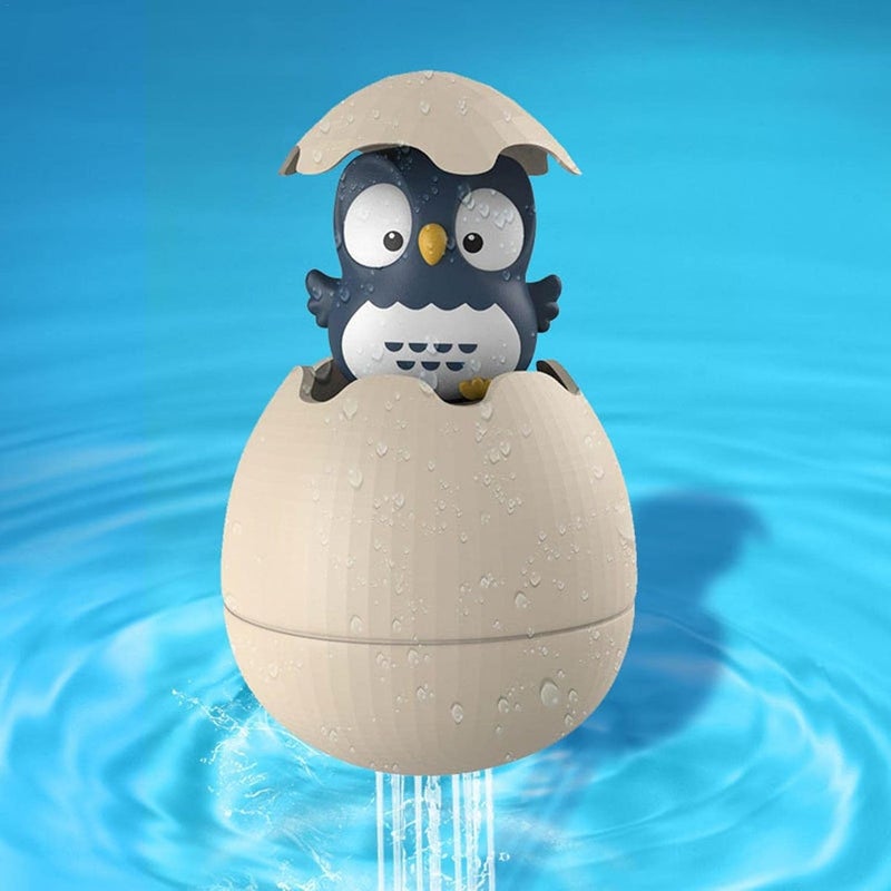 woobles Bath Toys | Owl Hatching Egg Bath Toys for Toddlers 1-3 Years Old - Image 2