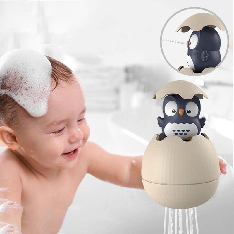 woobles Bath Toys | Owl Hatching Egg Bath Toys for Toddlers 1-3 Years Old - Image 3