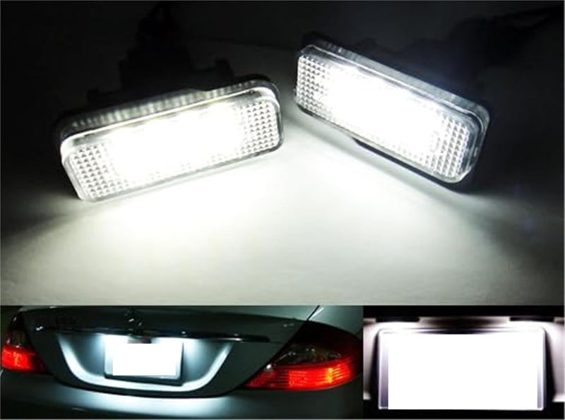 Vuzmode 2x LED License Plate Light for Mercedes-Benz - Image 2