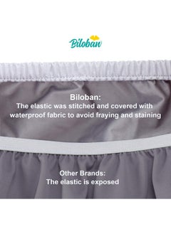 Biloban Biloban Reusable Diaper Pail Liner Bags 2 Pack for Ubbi Diaper Pail, Waterproof, Larger Capacity and Washable Wet Bag for Cloth Diaper, Laundry, Kitchen Garbage  - Image 5