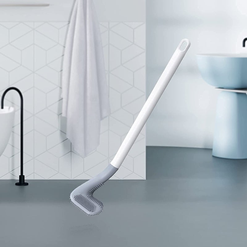 BBRAIMEN Golf-Shaped Toilet Brush Golf Head Cleaner Flexible Deep Cleaning Silicone Brush Ideal for Quick and Easy Cleaning Home, Kitchen, Bathroom and Wash Basin (Pack of 1) - Image 2