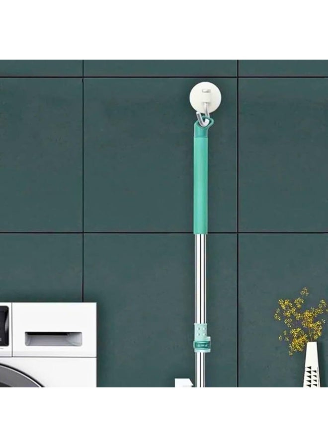The practical silicone mop easily removes water and dirt. Ideal for all floor types. Comfortable handle. Lightweight design. Cleans and shines floors. - Image 3