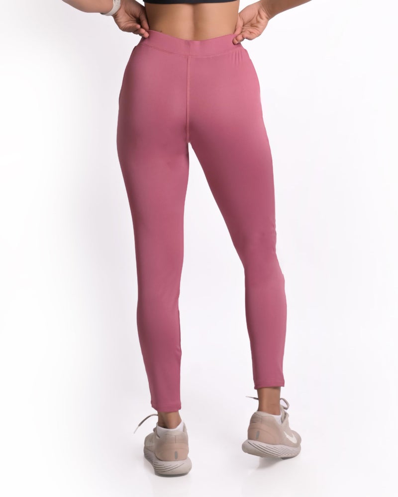 Mehrang Women's Gym Wear Mesh Leggings Workout Pants With Side Pockets/Stretchable Tights Sports Fitness Yoga Track Pants (L, Moove), High Rise, Multicolour - Image 4