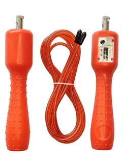 QSHOP Skipping Rope with Ball Bearings Fast Speed Anti-Slip Racing Bearing Skipping Rope Self-Locking Steel Jump Rope Ideal for Aerobic Exercise Such as Speed Training, Extreme Jumping, Training  - Image 1