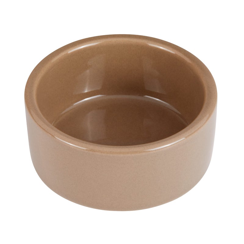 Kaytee Stoneware Ceramic Pet Hamster Bowl, Brown, 3-Inch - Image 1