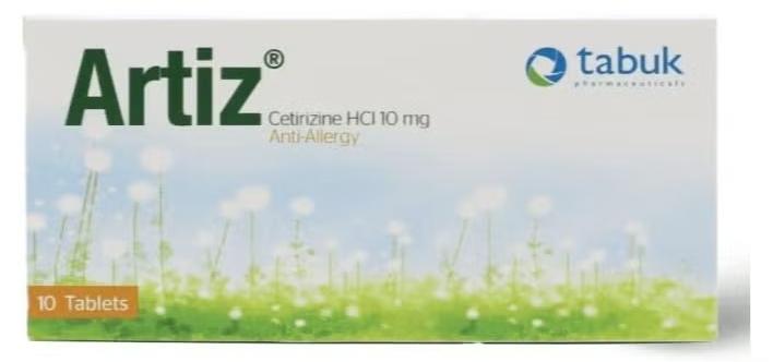 Artiz Allergy 10Mg Tab 10S