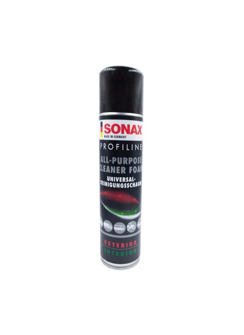 Multipurpose 400 ml Sonax Profiline All-Purpose Cleaner Foam, Universal Cleaning Foam, Highly Active Foam Cleaner for Many Surfaces item.