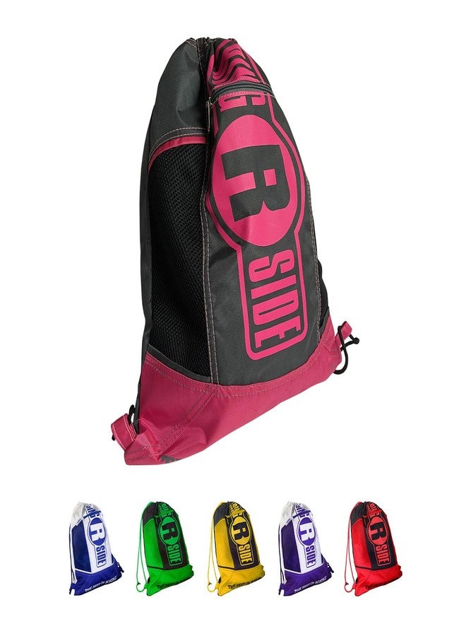 Ringside Boxing Gym Lightweight Glove Bag, One Size, Pink/Grey - Image 1