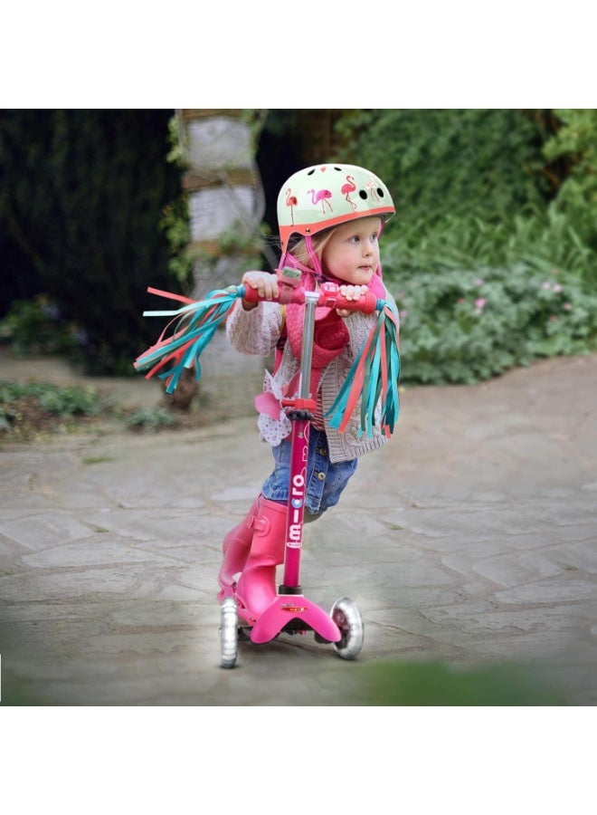 Micro Micro Kickboard - Mini Deluxe Foldable LED Scooter, 3-Wheeled, Lean-to-Steer, Swiss-Designed Micro Scooter with LED Light-Up Wheels, for Kids Ages 2-5  - Image 5