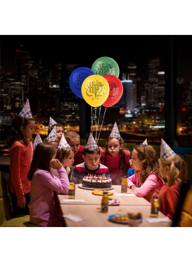Unique Harry Potter Assorted Colors Latex Balloons (Pack of 8) - 12" | Magical Party Decorations - Perfect for Birthdays & Theme Parties - Image 4