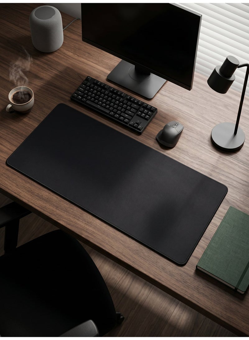 Hirospace Large-sized gaming mouse pad, long mouse pad, extended fabric mouse pad/desk pad, mouse pad/desk pad with sewn edges, suitable for gamers, offices, and home use, 800x300x3 mm. - Image 4