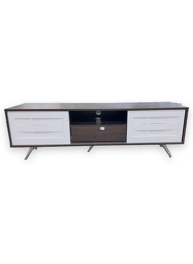 MAF furniture Maf Wooden Modern Tv Table Multifunctional Tv Desk Stand With Storage Shelves Drawers For Office, Home, Entrainment Living Room Gaming Media Room Maf-Tv1541-150Cm 