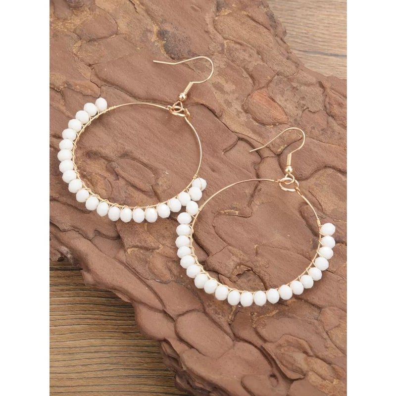 Crystal Decor Drop  Earrings - Image 5