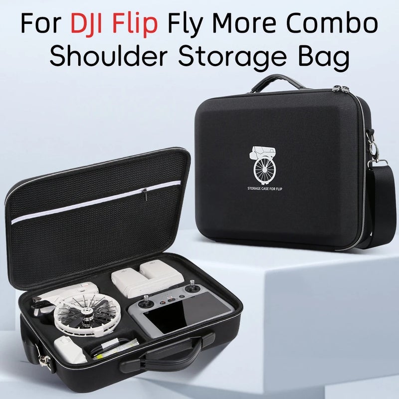 Portable EVA Shoulder Bag for DJI Flip Fly More Combo - Image 1