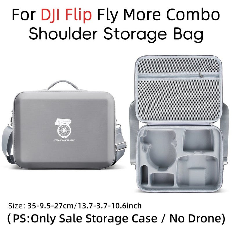 Portable EVA Shoulder Bag for DJI Flip Fly More Combo - Image 4