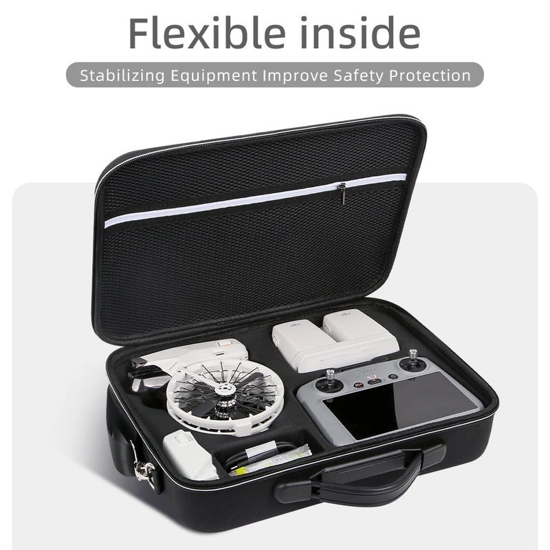 Portable EVA Shoulder Bag for DJI Flip Fly More Combo - Image 2