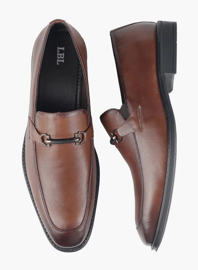 ال بي ال من شو اكسبرس Men Slip-On Leather Loafers