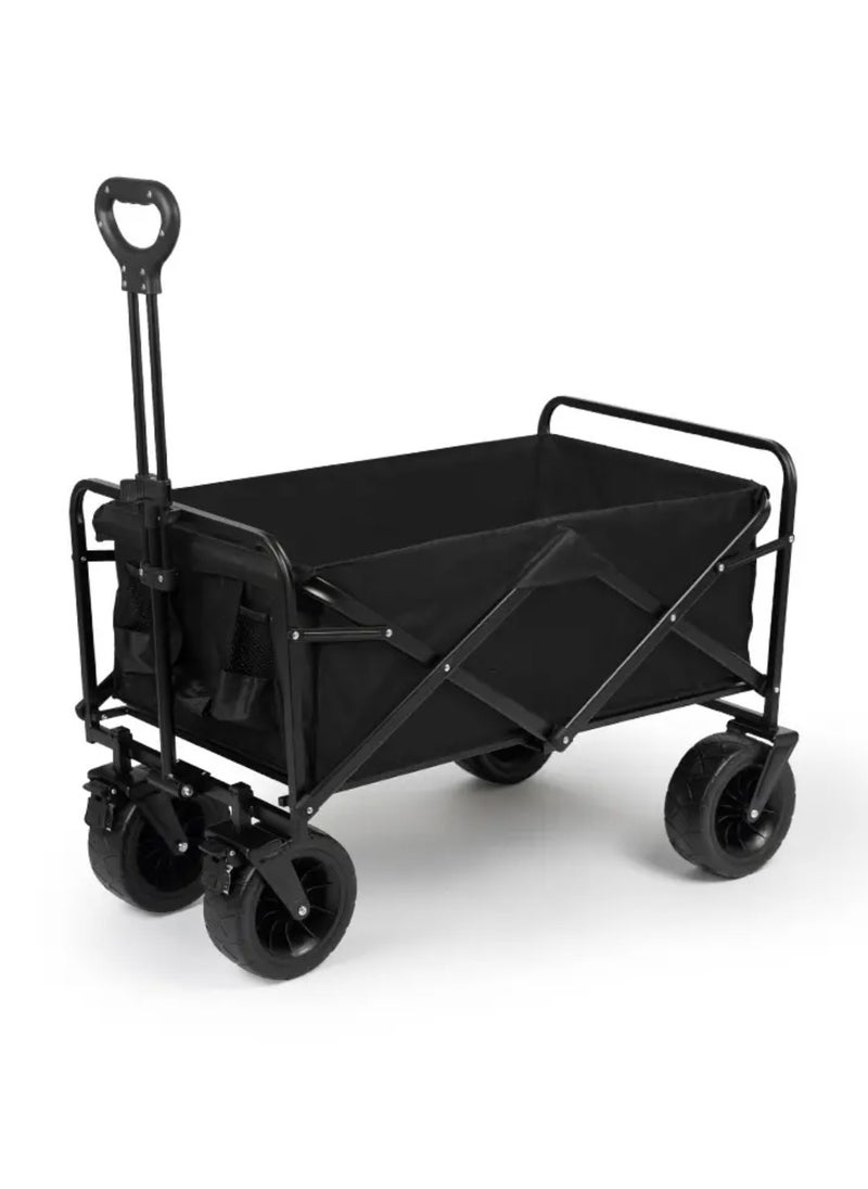 Multi-Functional Utility Wagon, Beach Cart Large Capacity, Garden Cart with Adjustable Handle Folding Trolley Outdoor Camping with Storage Basket - pzsku/Z521A73E3471359583193Z/45/_/1733670945/bb0745b8-d8c9-4e0c-a367-07fe81e3b0cc