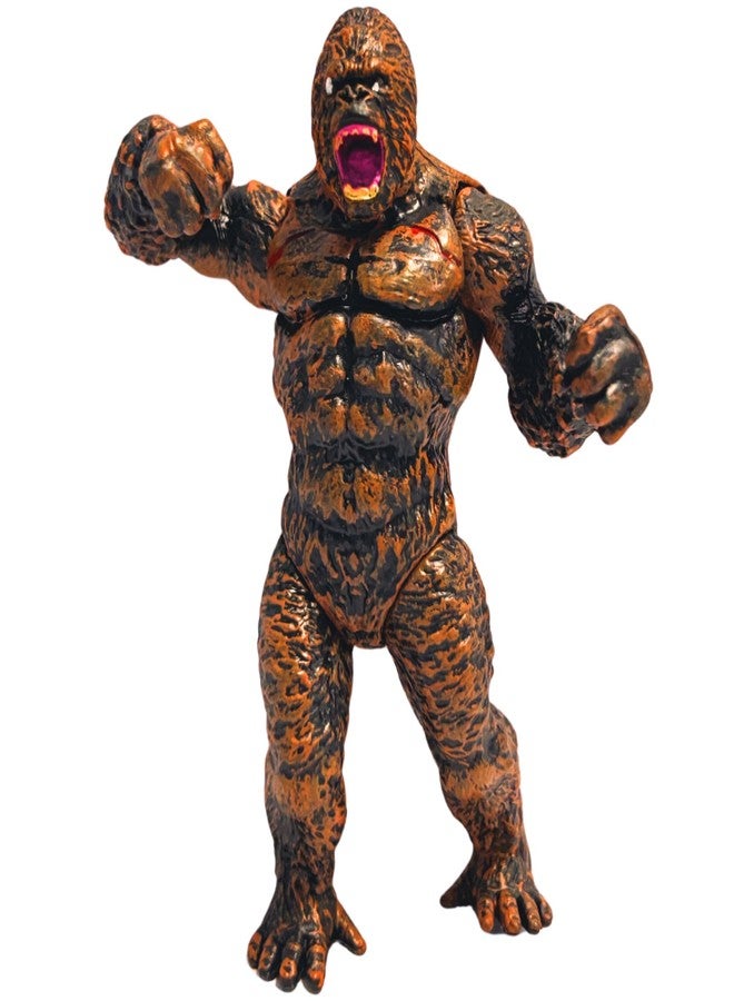 Mallexo King Kong Fighting Action Figure Toys for kids Moveable Ape Statue for Girls and Boys Godzilla King of Monsters Hollow Earth World Premium Animal Toy Playset Birthday Return Gifts for Children - Image 1
