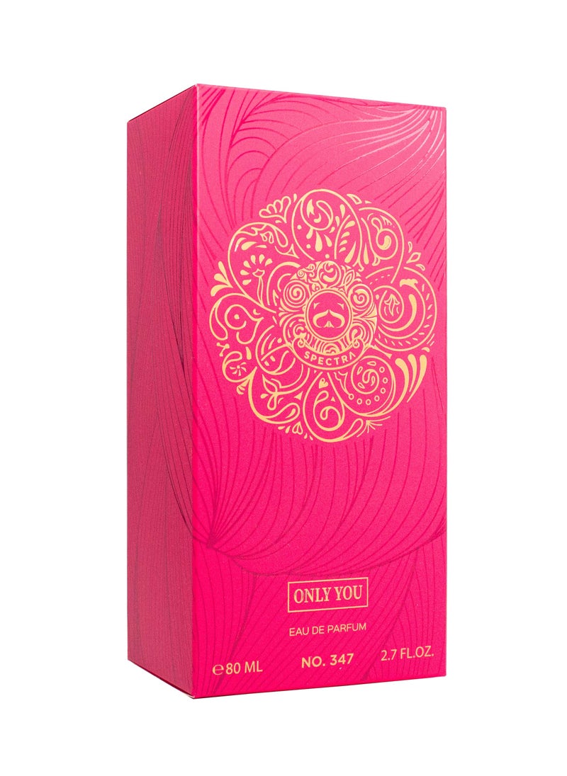 Spectra 347 Only You EDP Unisex Perfume - 80ml  - Image 3