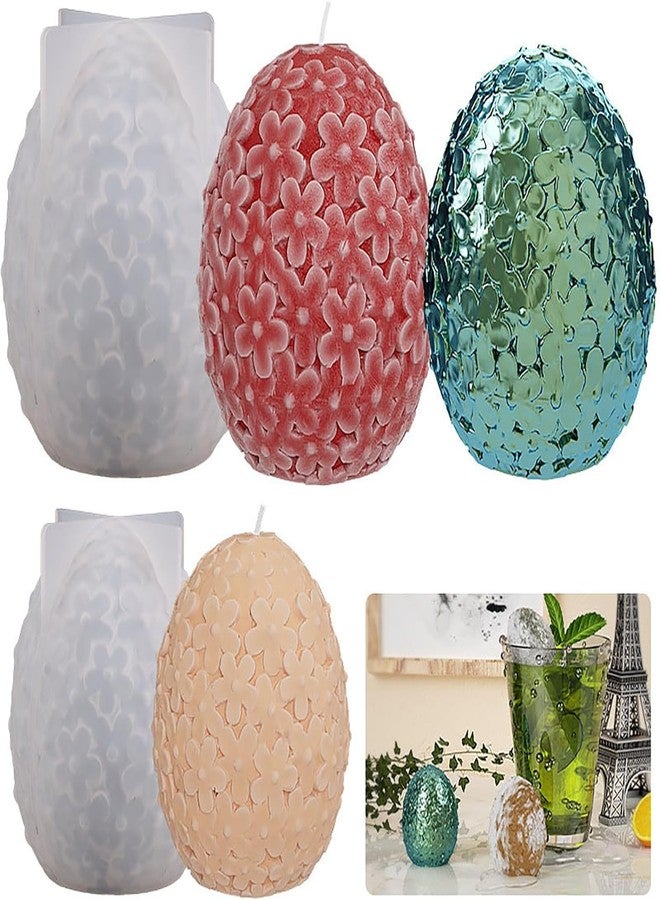 MATIN IMPEX Flower Mold Flower in Egg Mold Egg Candle Mold Jewelry Resin Casting Molds Handmade Silicone Mold for Resin Candle Making Molds (WCM357) - Image 4