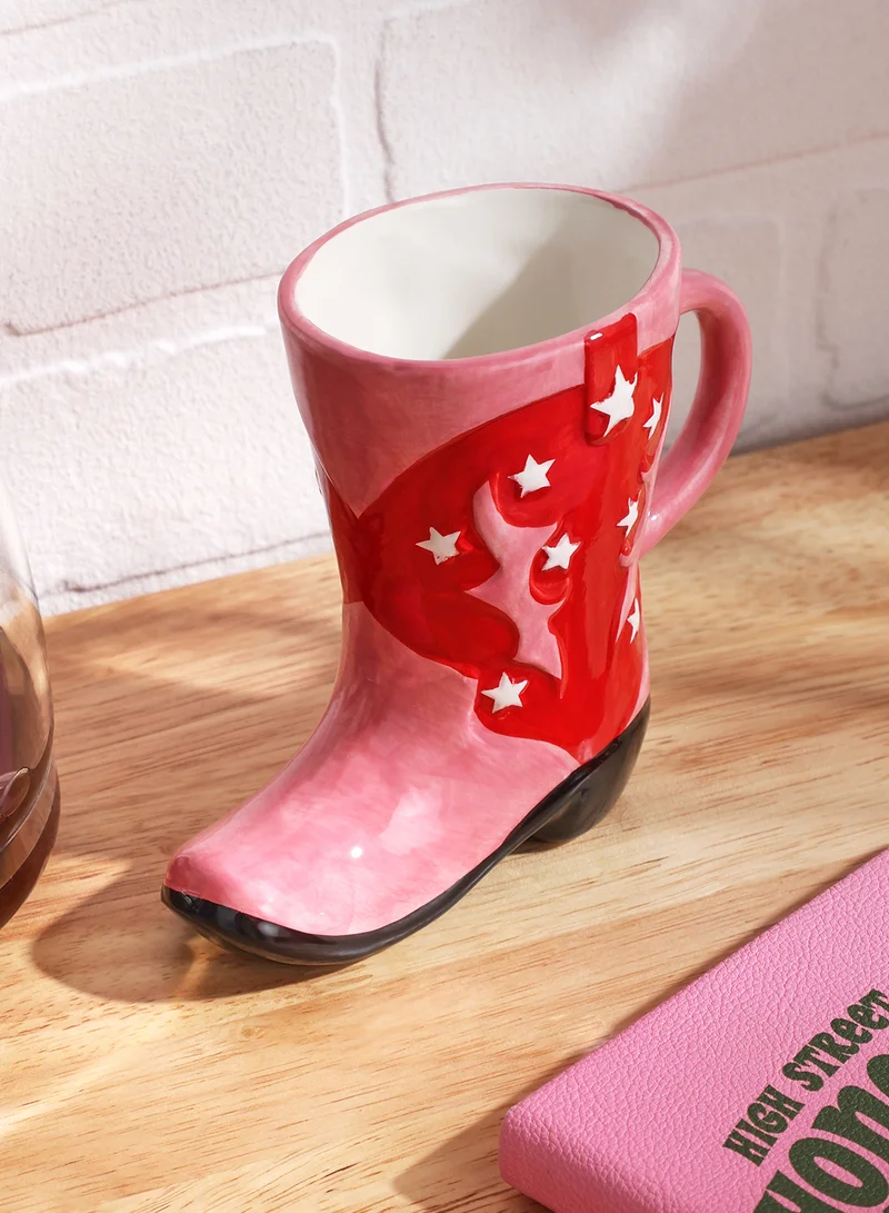 Sass & Belle Cowboy Boot Shaped Mug