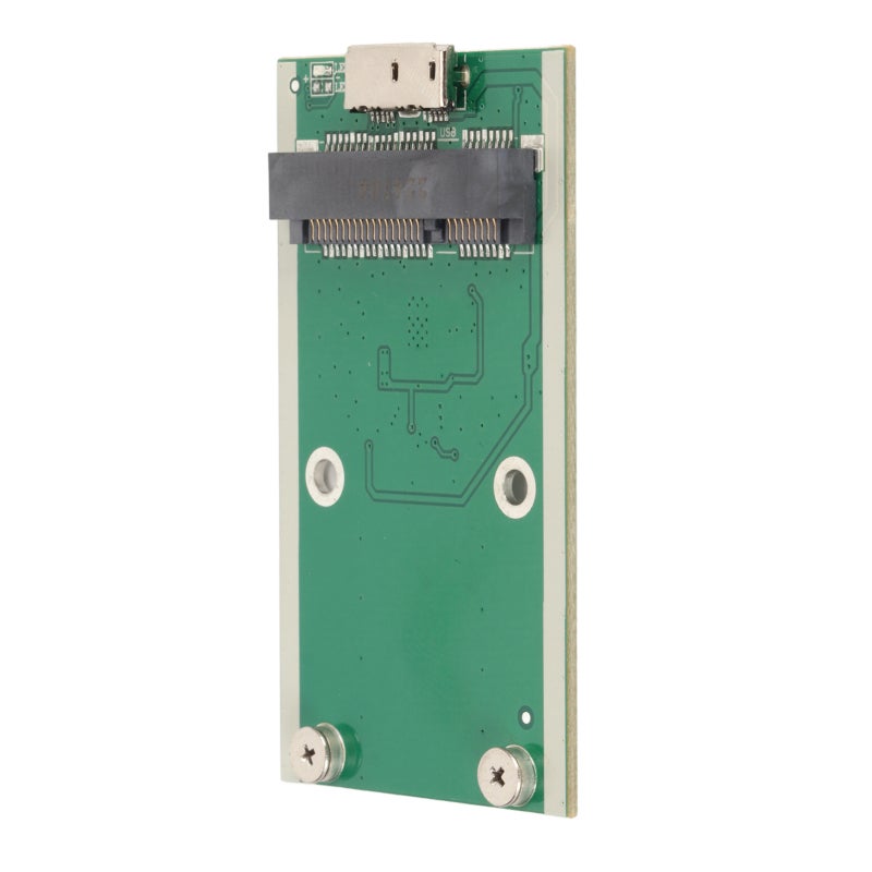 USB 3.0 to MSATA SSD Converter with UASP Acceleration 6Gbps - LED Indicator Mini SATA Adapter for 30x25mm 30x50mm mSATA SSD - Image 2