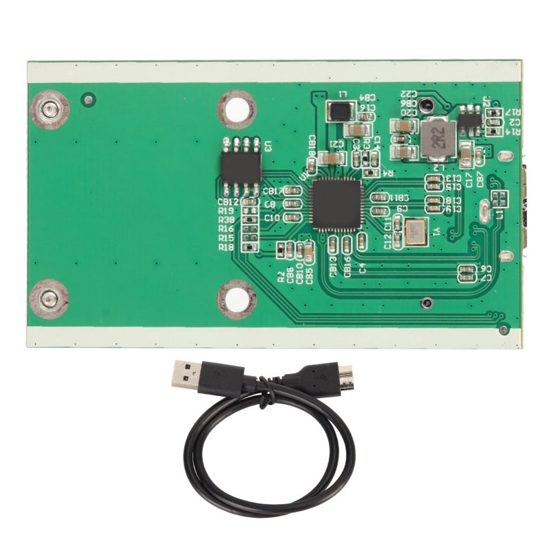 USB 3.0 to MSATA SSD Converter with UASP Acceleration 6Gbps - LED Indicator Mini SATA Adapter for 30x25mm 30x50mm mSATA SSD - Image 1